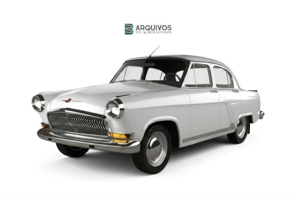 Modelo 3D STL - GAZ 21 Volga